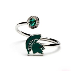 MSU Michigan State Spartan Ring